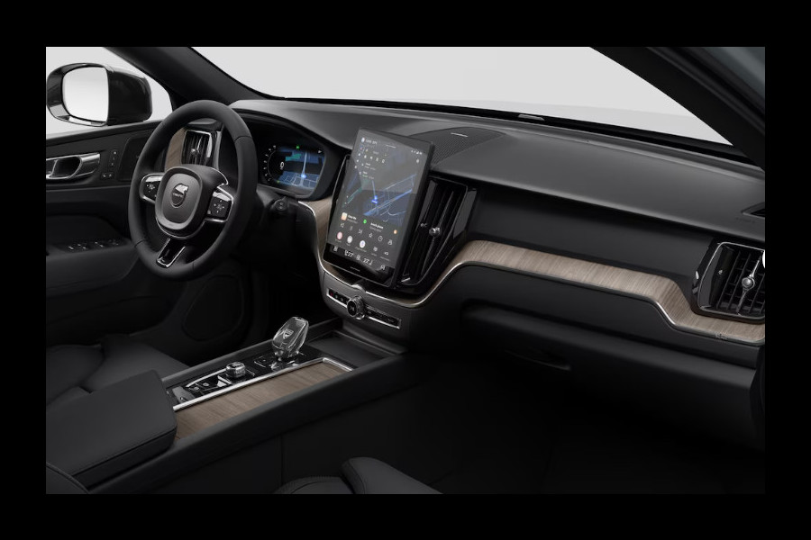 Volvo XC60 T6 350PK Automaat Plug-in hybrid AWD Plus Dark Elektrisch bedienbare voorstoelen met geheugen/ Stoelverwarming/ Stuurverwarming/ Harman Kardon audio/ 360 Camera/ BLIS