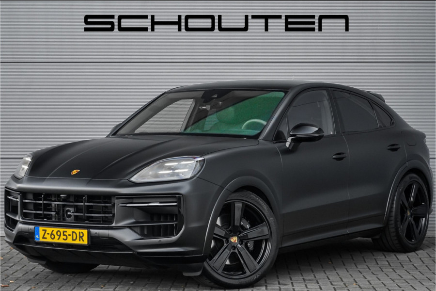 Porsche Cayenne Coupé 3.0 E-Hybrid Sport Design Burmester Inno-Drive Trekhaak 22" 1e Eig BTW
