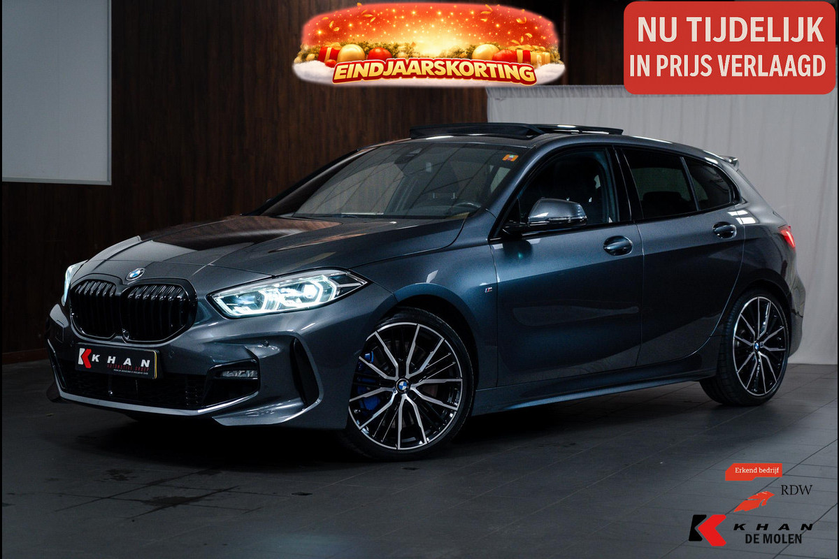 BMW 1-serie 118i High Executive M-Sport Pano|Sfeer|Dealer onderhouden