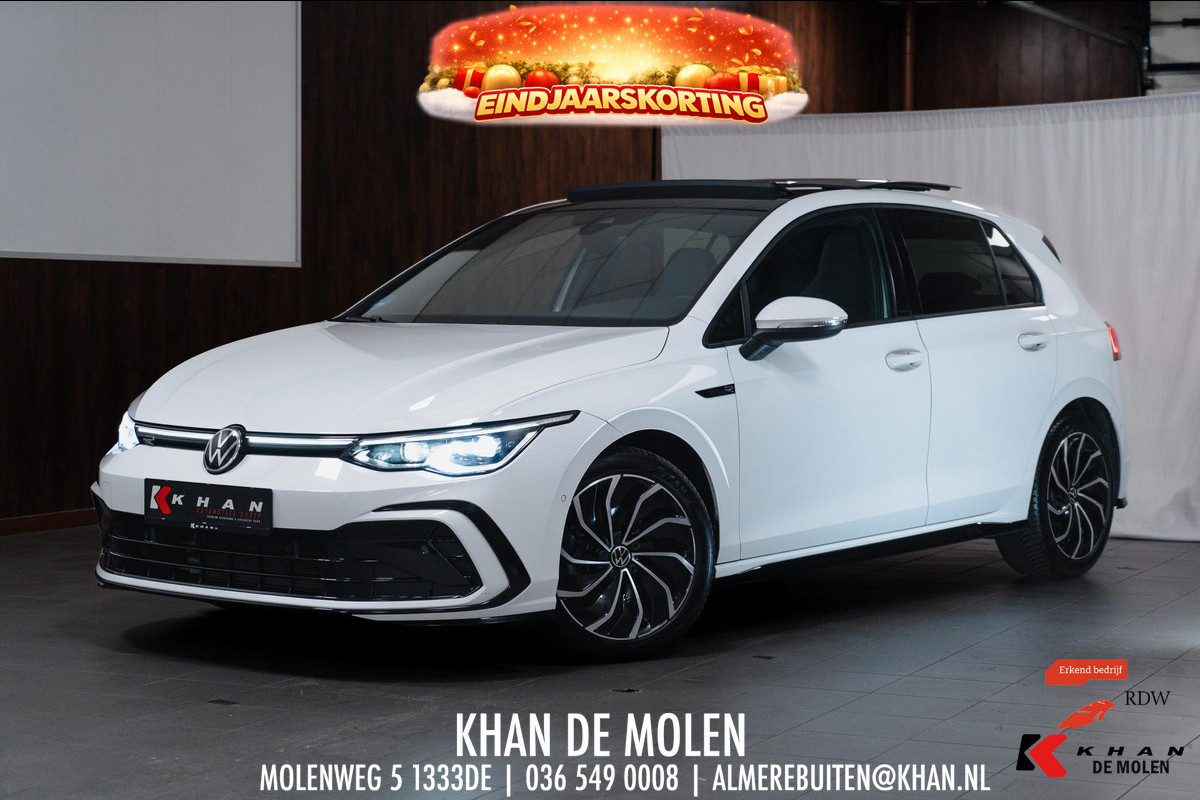Volkswagen Golf 1.5 eTSI 3x R-Line Pano|IQ|ACC|AppleCarplay|Trekhaak