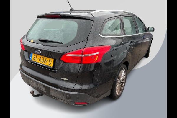 Ford FOCUS Wagon 1.0 Ecoboost Titanium 125pk Trekhaak | Navigatie | Apple Carplay, Android Auto | Voorruit verwarming | Dealer onderhouden