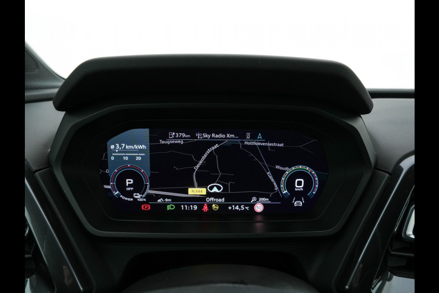 Audi Q4 e-tron 40 S-Line Competition Launch edition 77 kWh [ 3-Fase ] {SOH-87%} (INCL-BTW) *HEAT-PUMP | PANO | LEATHER-FABRIC | MATRIX-LED | ADAPTIVE-CRUISE | HEATED-SPORTSEATS | AMBIENT-LIGHT | DIGI-COCKPIT | CAMERA | KEYLESS | NAVI-FULLMAP | ...