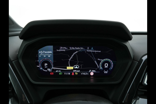 Audi Q4 e-tron 40 S-Line Competition Launch edition 77 kWh [ 3-Fase ] {SOH-87%} (INCL-BTW) *HEAT-PUMP | PANO | LEATHER-FABRIC | MATRIX-LED | ADAPTIVE-CRUISE | HEATED-SPORTSEATS | AMBIENT-LIGHT | DIGI-COCKPIT | CAMERA | KEYLESS | NAVI-FULLMAP | ...