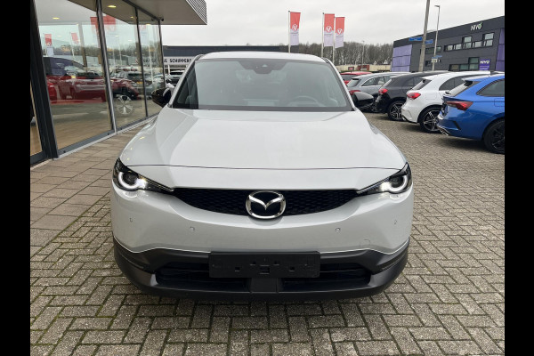 Mazda MX-30 e-SkyActiv R-EV 170 Makoto | Schuifdak | Rondomzicht Camera | Stoelverwarming | Premium audio