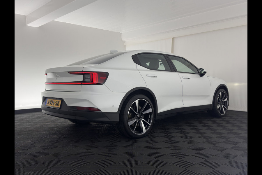 Polestar 2 Long Range Dual Motor Launch Edition 78kWh [ 3-Fase ] {SOH-92%} (INCL-BTW) *PANO | LEATHER | NAVI-FULLMAP | FULL-LED | BLIND-SPOT | KEYLESS | LANE-ASSIST | DIGI-COCKPIT | CARPLAY | DAB+ | HEATED-COMFORTSEATS | ECC | MEMORY-PACK | PDC | 20''ALU*