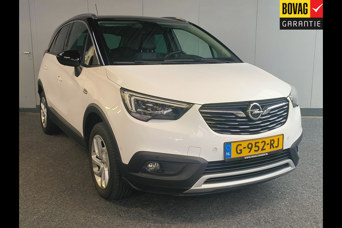 Opel Crossland X 1.2 Turbo Innovation AUTOMAAT uit 2019 Rijklaar + 12 maanden Bovag-garantie Henk Jongen Auto's in Helmond,  al 50 jaar service zoals 't hoort!