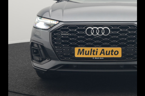 Audi Q5 Sportback 50 TFSI e S Line Plug In Hybrid 300pk Dealer O.H PHEV | Luchtvering | Matrix LED | 21"Audi Sport L.M | Sfeerverlichting | Lederen Sportstoelen Verwarmd | Cruise Control | Navigatie | Virtual | DAB |