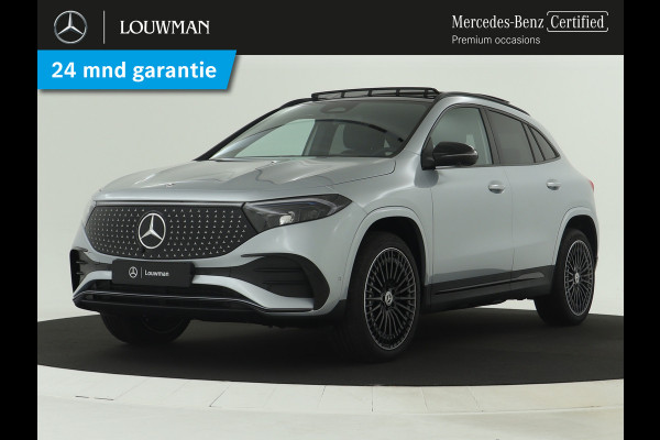 Mercedes-Benz EQA 250+ AMG Line LIMITED 71 kWh | Nightpakket | Premium pakket | Winter pakket | Dodehoekassistent | Parkeerpakket met 360°-camera | GUARD 360° Voertuigbescherming Plus | Burmester Surround Sound systeem | EASY PACK achterklep |