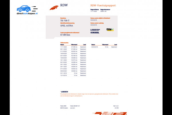 Opel Astra 1.0 Online Edition NAVI | CarPlay | Dealer onderhouden