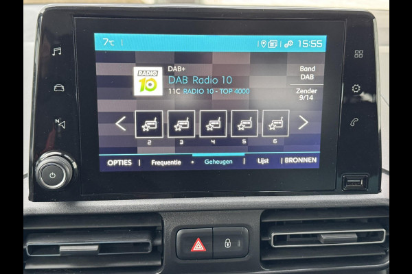 Citroën Berlingo 1.2 PureTech XTR Cruise Control Airco Navigatie Apple / Android DAB Bluetooth Parkeersensoren