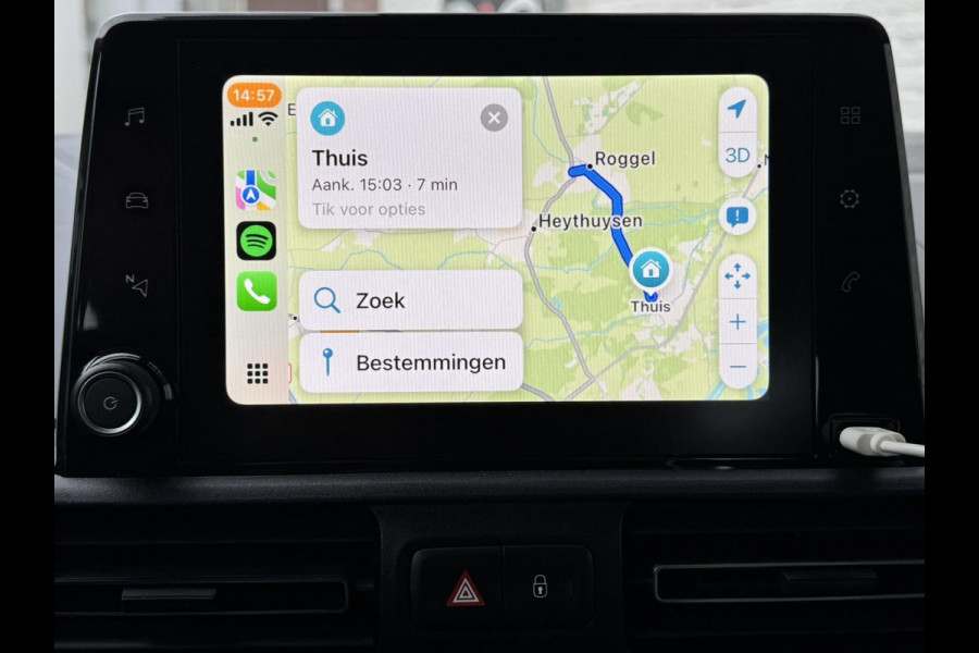 Citroën Berlingo 1.2 PureTech XTR Cruise Control Airco Navigatie Apple / Android DAB Bluetooth Parkeersensoren