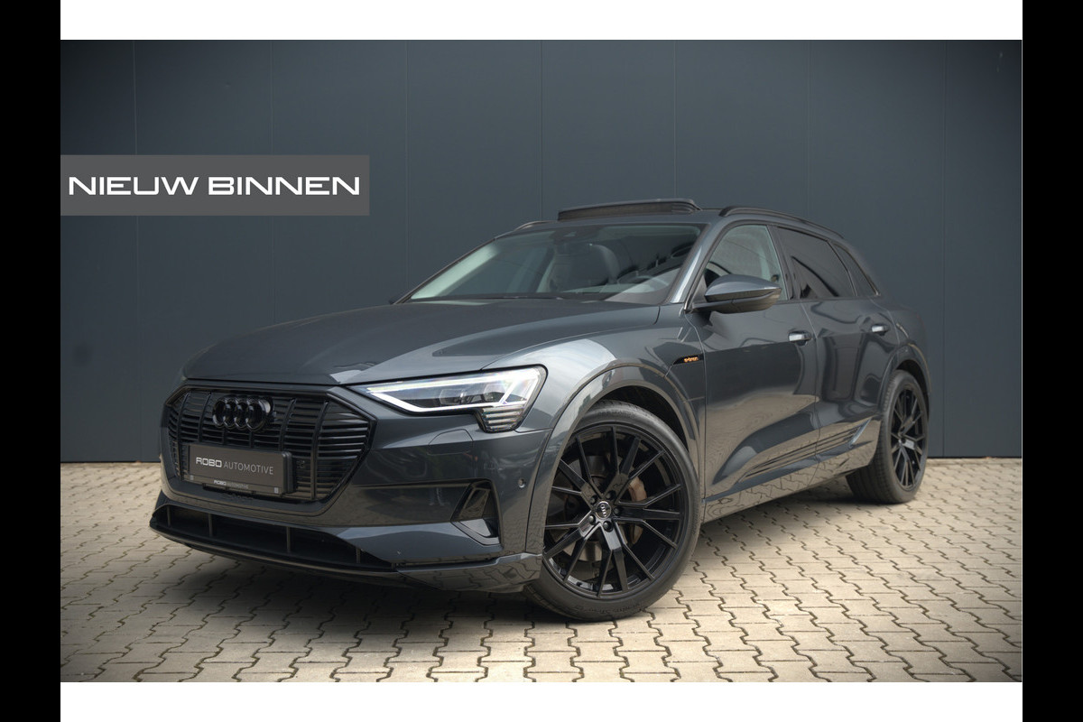 Audi e-tron 50 quattro Business edition Plus 71 kWh | Black Edition | Panoramadak | Memory Seats | Luchtvering | Adaptive Cruise Control | Keyless | Matrix LED | Leder | Stoelverwarming | NAP |