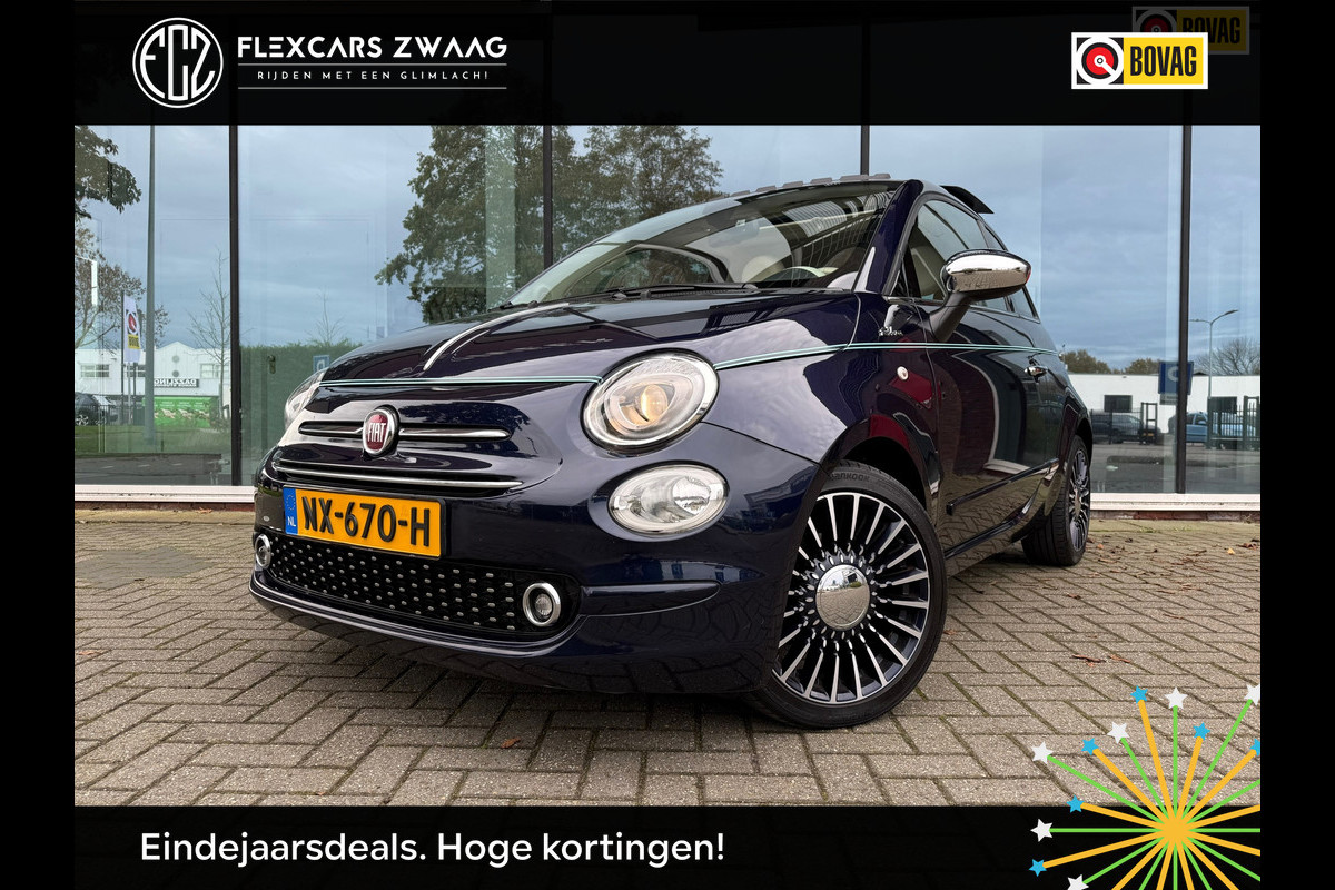 Fiat 500C 0.9 TwinAir Turbo Riva - Automaat - Navi - Climate - Panodak - Uniek!