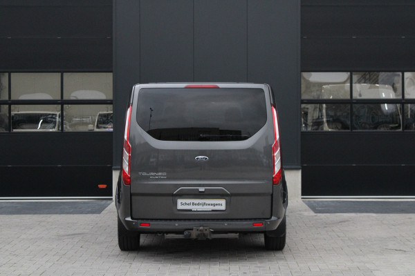 Ford Tourneo Custom 320 2.0 TDCI L2H1 185pk - 2x Schuif - Xenon - Trekhaak - Standkachel - Leder - Camera - Carplay - Blindspot - Rijklaar