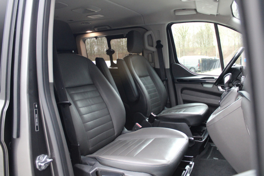 Ford Tourneo Custom 320 2.0 TDCI L2H1 185pk - 2x Schuif - Xenon - Trekhaak - Standkachel - Leder - Camera - Carplay - Blindspot - Rijklaar