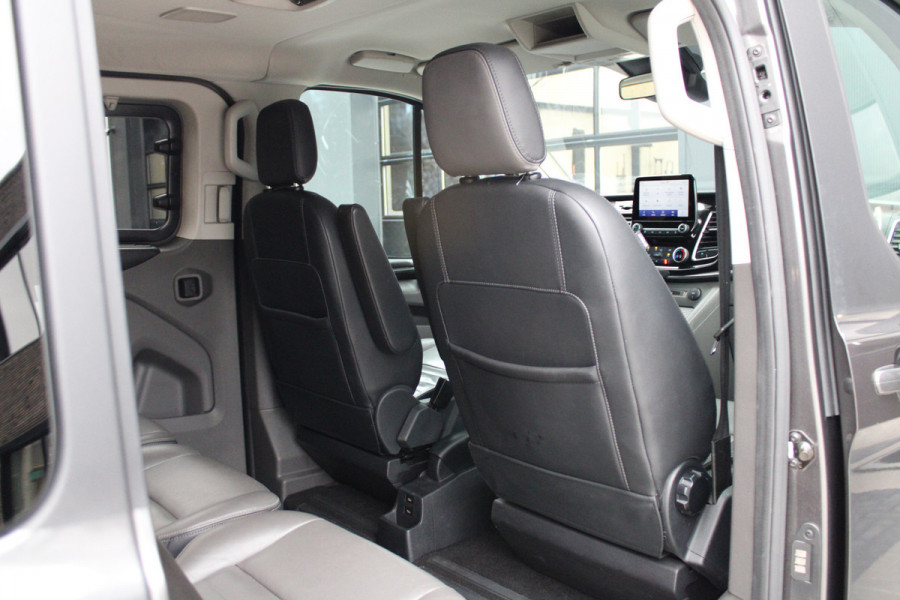 Ford Tourneo Custom 320 2.0 TDCI L2H1 185pk - 2x Schuif - Xenon - Trekhaak - Standkachel - Leder - Camera - Carplay - Blindspot - Rijklaar