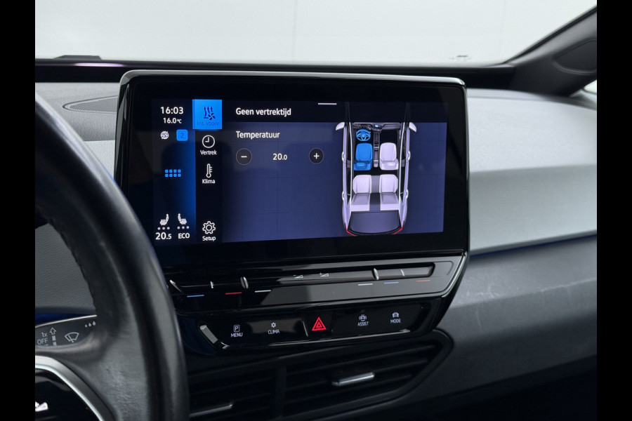 Volkswagen ID.3 First Plus 58kWh Navi-Pro Adap.Cruise Camera 19" Ecc Apple Carplay Android Auto SOH 86% Stoel+Stuurverwarming Lmv Matrix led Privacy Glas Keyless Rijstrooksensor Origineel Nederlandse Auto