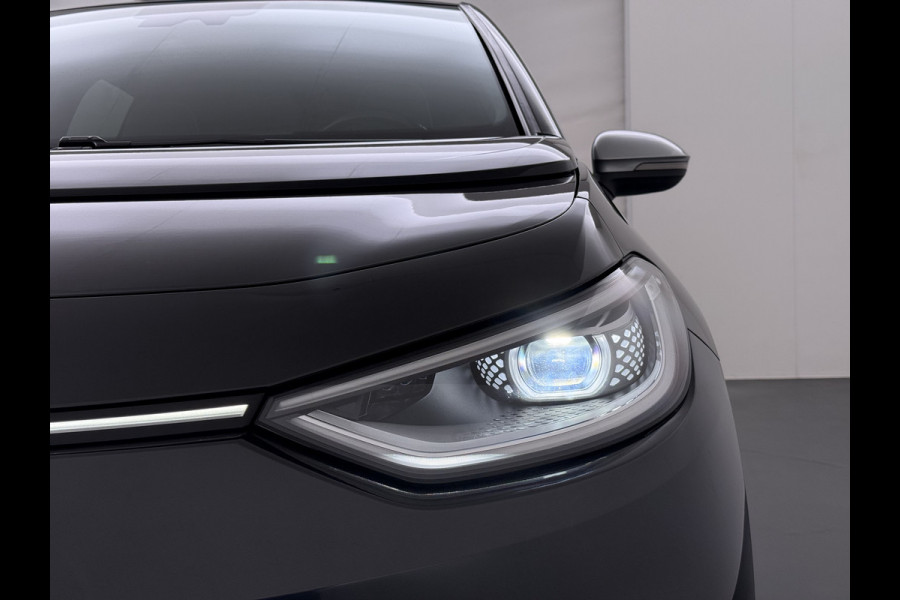Volkswagen ID.3 First Plus 58kWh Navi-Pro Adap.Cruise Camera 19" Ecc Apple Carplay Android Auto SOH 86% Stoel+Stuurverwarming Lmv Matrix led Privacy Glas Keyless Rijstrooksensor Origineel Nederlandse Auto