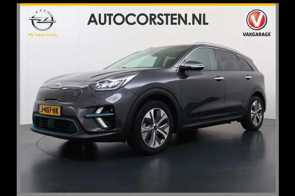 Kia e-Niro 64kWh Leer+Elek.Stoel+Memory+Gekoeld Warmtepomp ExecutiveLine JBL®-Hifi Adap.Cruise Camera Navi Ecc Pdc Stoelverwarming-Koeling SOH 100% Stuurverwarming  Keyless Blind Spot Lane Assist Led Lmv 17" 1e Eigenaar Origineel Nederlandse Auto € 48.000,- nieuw