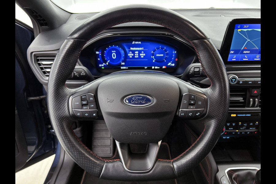 Ford Focus 1.0 EcoBoost Hybrid ST Line X Business (TREKHAAK AFNEEMBAAR, CAMERA, STUUR-/STOELVERWARMING, 1e EIGENAAR)
