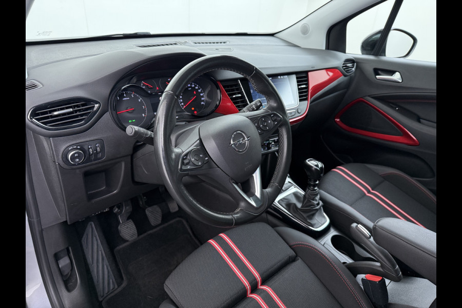 Opel Crossland T111pk GS Line 360°Camera Navi Apple Carplay Android Ecc AGR-Comfort Stoel Cruise Control Lane Assist DAB Led Lmv 17" Regen-Lichtsensor Two-tone Zeer complete Opel Crossland!