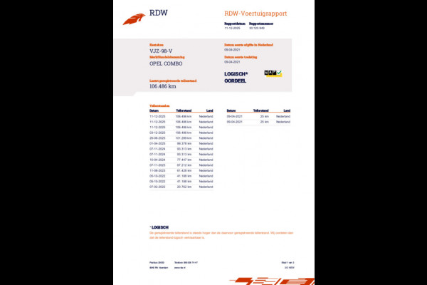 Opel Combo Benzine 1.2 Turbo L2H1 Edition 3Persoons, Airco, CruiseControl, Navigatie, Trekhaak, RIJKLAARPRIJS!