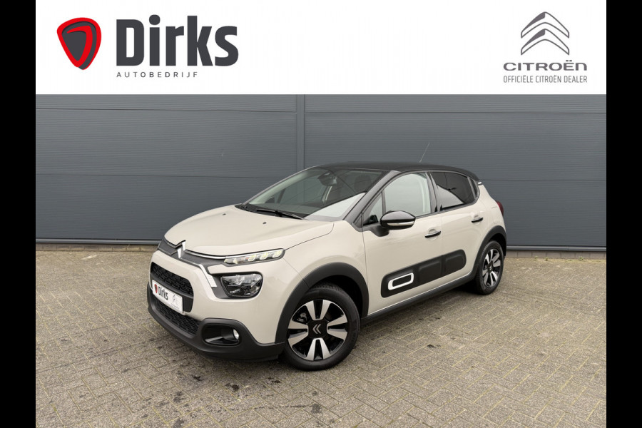 Citroën C3 110pk Max (Camera - Keyless Entry - Automatische Airco - LED - Navigatie - Apple Carplay)