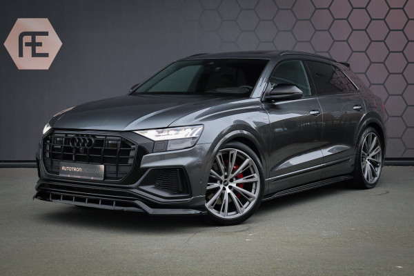 Audi Q8 60 TFSI e quattro Pro Line S Competition ADAPTIVE CRUISE | MASSAGE | STOELVERKOELING & VERWARMING | AERA PACK | STUURVERWARMING | DUBBEL GLAS | TREKHAAK | LEDER | SPORTSTOELEN |