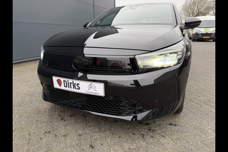 Opel Corsa 75pk GS (Camera - Stoel-/-stuurverwarming - Automatische Airco - LED - Keyless Entry - Parkeersensoren V+A - Digitaal Dashboard)