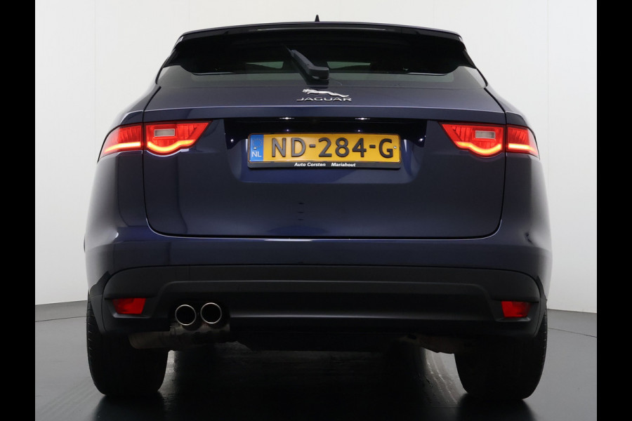 Jaguar F-Pace 2.0D AWD AUT-8 Portfolio Leer Pano-Dak Digitaal Dashboard Camera Meridian®-Audio Navi 4-Zone Ecc Android Auto Apple Carplay Pdc Stoel+Achterbankverwarming Elek.Stoelen+Memory Lmv 19" Bi-xenon Blind Spot Keyless Elek.Achterklep Origineel Nederlandse Auto Nieuwprijs  €87.786,- Zeer compleet!