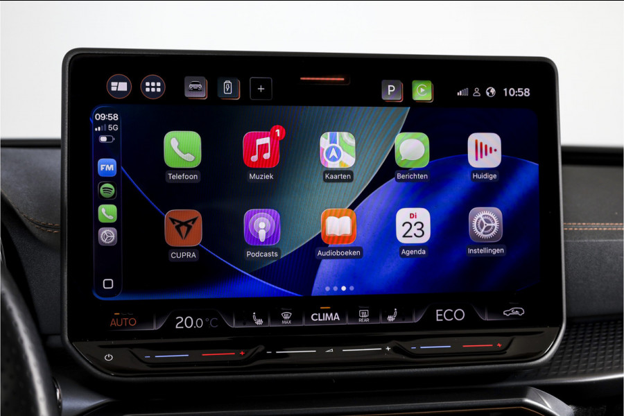 CUPRA Leon 1.5 TSI e-Hybrid 204 PK Performance | S/K-Panodak | Sennheiser | Dig. Cockpit | Adapt. Cruise | Stoel-+Stuurverw. | Elek. stoelen | Camera | NAV + App. Connect | ECC | Sennheiser | LM 18" | 2484