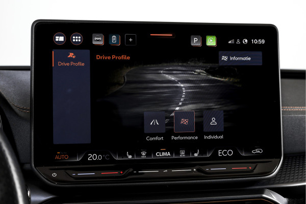 CUPRA Leon 1.5 TSI e-Hybrid 204 PK Performance | S/K-Panodak | Sennheiser | Dig. Cockpit | Adapt. Cruise | Stoel-+Stuurverw. | Elek. stoelen | Camera | NAV + App. Connect | ECC | Sennheiser | LM 18" | 2484