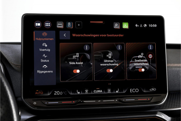 CUPRA Leon 1.5 TSI e-Hybrid 204 PK Performance | S/K-Panodak | Sennheiser | Dig. Cockpit | Adapt. Cruise | Stoel-+Stuurverw. | Elek. stoelen | Camera | NAV + App. Connect | ECC | Sennheiser | LM 18" | 2484