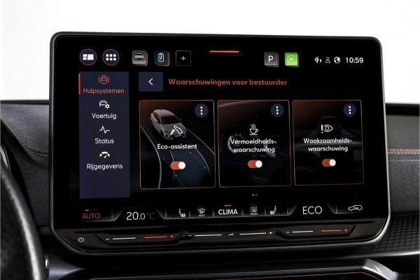 CUPRA Leon 1.5 TSI e-Hybrid 204 PK Performance | S/K-Panodak | Sennheiser | Dig. Cockpit | Adapt. Cruise | Stoel-+Stuurverw. | Elek. stoelen | Camera | NAV + App. Connect | ECC | Sennheiser | LM 18" | 2484