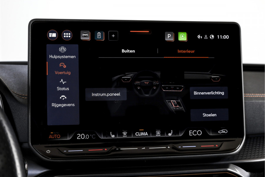 CUPRA Leon 1.5 TSI e-Hybrid 204 PK Performance | S/K-Panodak | Sennheiser | Dig. Cockpit | Adapt. Cruise | Stoel-+Stuurverw. | Elek. stoelen | Camera | NAV + App. Connect | ECC | Sennheiser | LM 18" | 2484