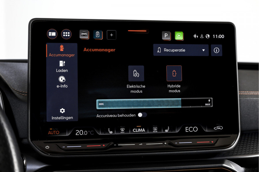 CUPRA Leon 1.5 TSI e-Hybrid 204 PK Performance | S/K-Panodak | Sennheiser | Dig. Cockpit | Adapt. Cruise | Stoel-+Stuurverw. | Elek. stoelen | Camera | NAV + App. Connect | ECC | Sennheiser | LM 18" | 2484