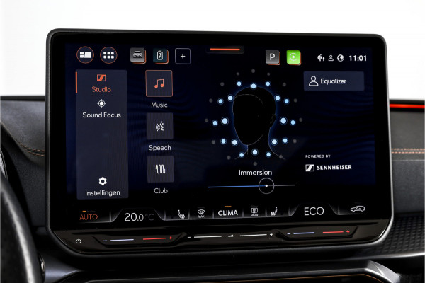 CUPRA Leon 1.5 TSI e-Hybrid 204 PK Performance | S/K-Panodak | Sennheiser | Dig. Cockpit | Adapt. Cruise | Stoel-+Stuurverw. | Elek. stoelen | Camera | NAV + App. Connect | ECC | Sennheiser | LM 18" | 2484