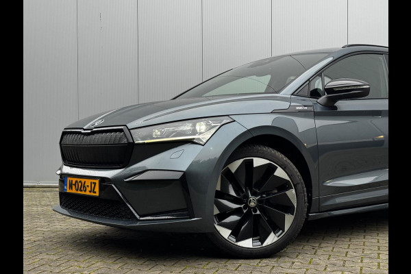 Škoda ENYAQ iV SPORTLINE 91,4% SOH SFEERVERLICHTING TREKHAAK ADAPTIVE CRUISE NAP