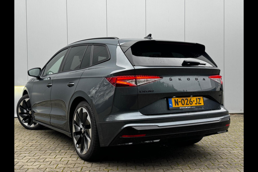 Škoda ENYAQ iV SPORTLINE 91,4% SOH SFEERVERLICHTING TREKHAAK ADAPTIVE CRUISE NAP