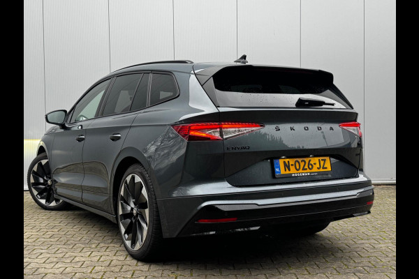 Škoda ENYAQ iV SPORTLINE 91,4% SOH SFEERVERLICHTING TREKHAAK ADAPTIVE CRUISE NAP