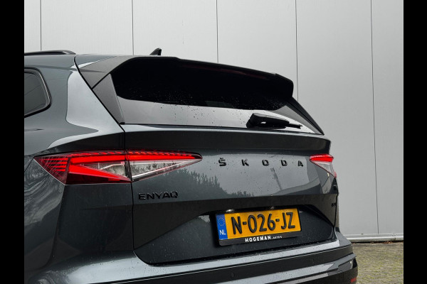 Škoda ENYAQ iV SPORTLINE 91,4% SOH SFEERVERLICHTING TREKHAAK ADAPTIVE CRUISE NAP