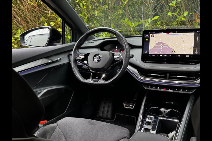 Škoda ENYAQ iV SPORTLINE 91,4% SOH SFEERVERLICHTING TREKHAAK ADAPTIVE CRUISE NAP