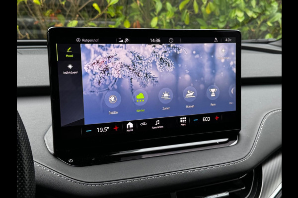 Škoda ENYAQ iV SPORTLINE 91,4% SOH SFEERVERLICHTING TREKHAAK ADAPTIVE CRUISE NAP