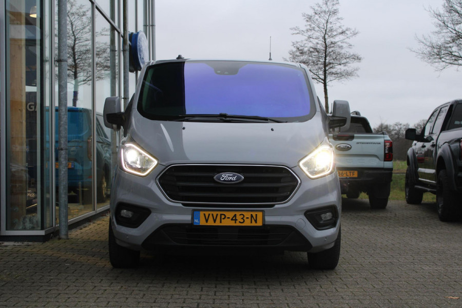 Ford Transit Custom 300 2.0 TDCI L2H1 Limited DC | Trekhaak | Stoelverwarming | Cruise Control | Camera | Allesdragers |