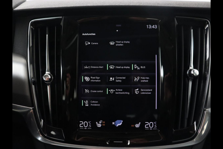 Volvo V90 2.0 T6 AWD Inscription Plug In | Panoramadak | Leder | Stoel & stuurverwarming | Trekhaak | Camera | Head-Up | Adaptive cruise | Achterbankverwarming | PHEV | Plug In