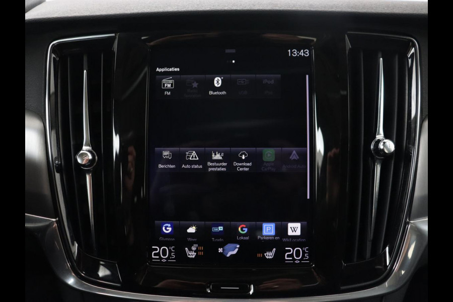 Volvo V90 2.0 T6 AWD Inscription Plug In | Panoramadak | Leder | Stoel & stuurverwarming | Trekhaak | Camera | Head-Up | Adaptive cruise | Achterbankverwarming | PHEV | Plug In