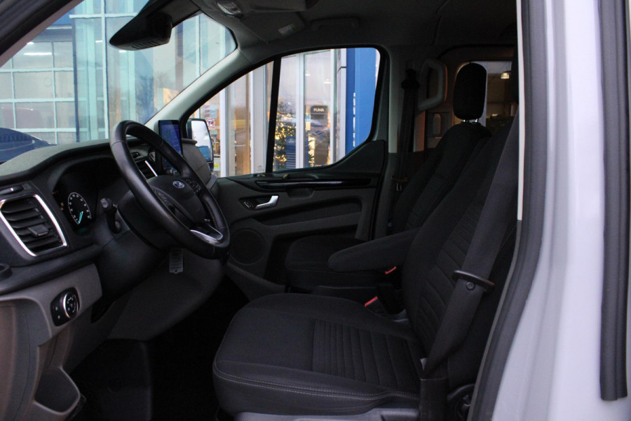 Ford Transit Custom 300 2.0 TDCI L2H1 Limited DC | Trekhaak | Stoelverwarming | Cruise Control | Camera | Allesdragers |
