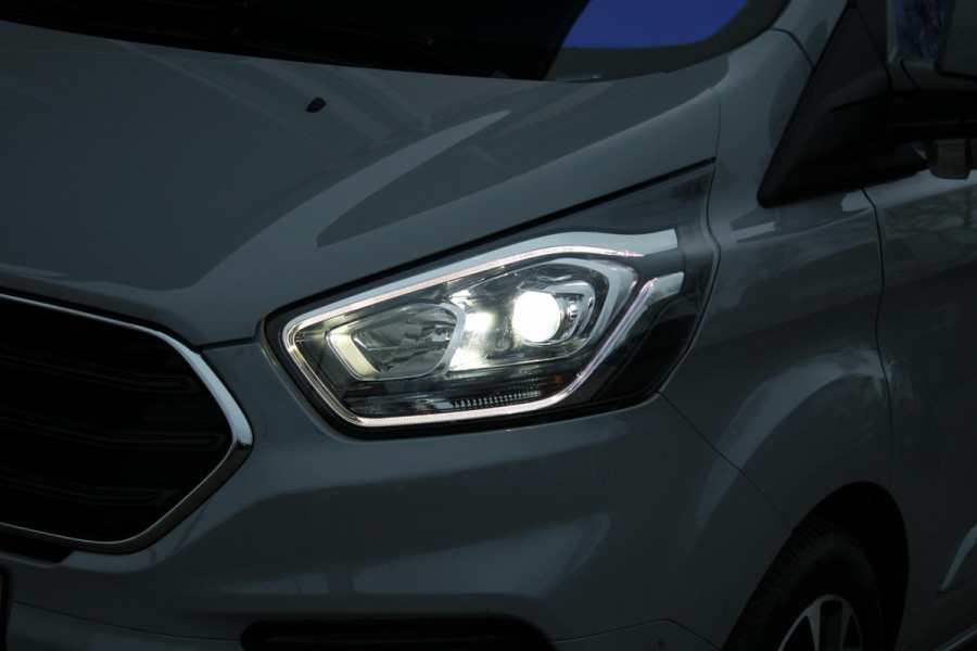 Ford Transit Custom 300 2.0 TDCI L2H1 Limited DC | Trekhaak | Stoelverwarming | Cruise Control | Camera | Allesdragers |