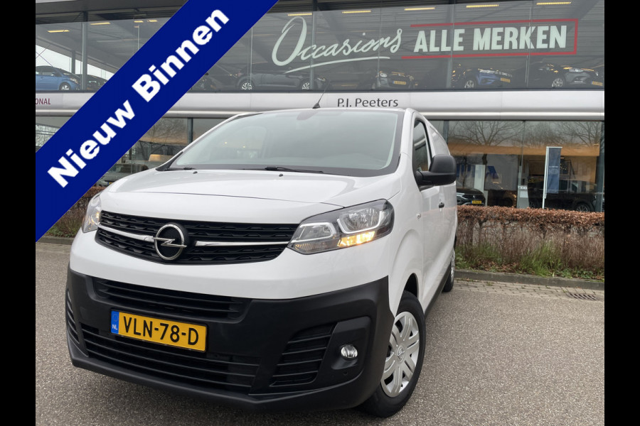 Opel Vivaro 2.0 CDTI L2H1 Edition 2 zitplaatsen voor - Airco - Cruise control - Parkeersensoren voor en achter - Apple carplay - Bluetooth - Tussenschot volledig - Zijschuifdeur rechts - Elektrische ramen voor - Centrale deur