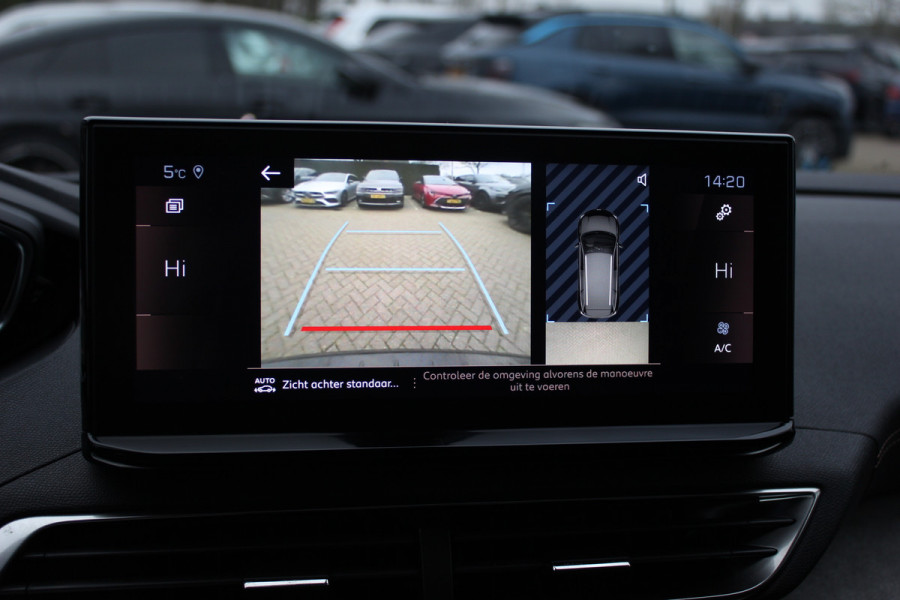 Peugeot 5008 1.2 PureTech Allure Pack 7p. / Panoramadak / Camera / Half leder / LED Koplampen / 19'' / Stoelverwarming / DAB / Dodehoek / Cruise Control